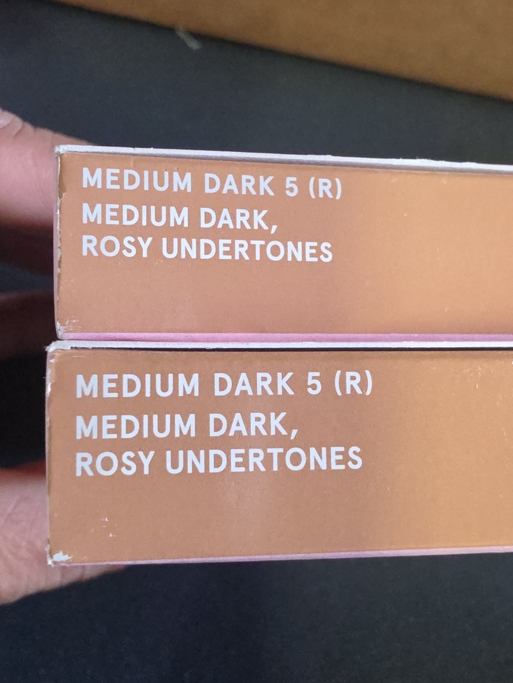 One/Size Medium Dark 5 (R) Foundation - Rosy Undertones
